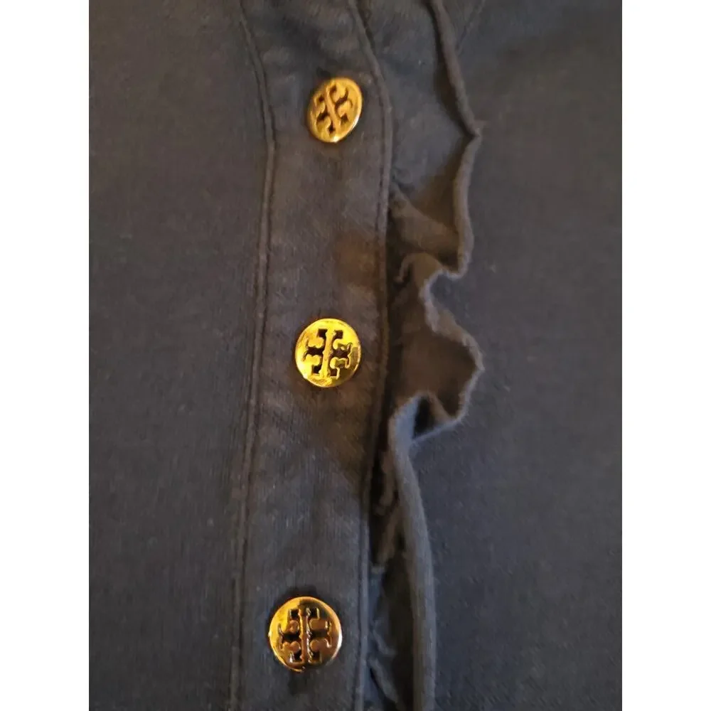 Tory Burch Lidia Ruffle Shirt Size XS
